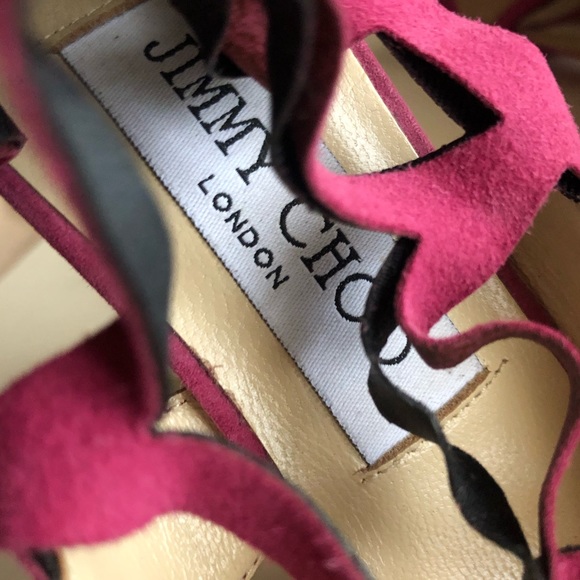 Jimmy Choo Criss Cross Heels - Picture 8 of 13